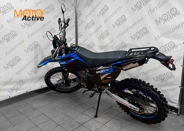 Мотоцикл REGULMOTO Sport-003 PR PRO (4 valves) 6 скоростей ПТС) черный-синий